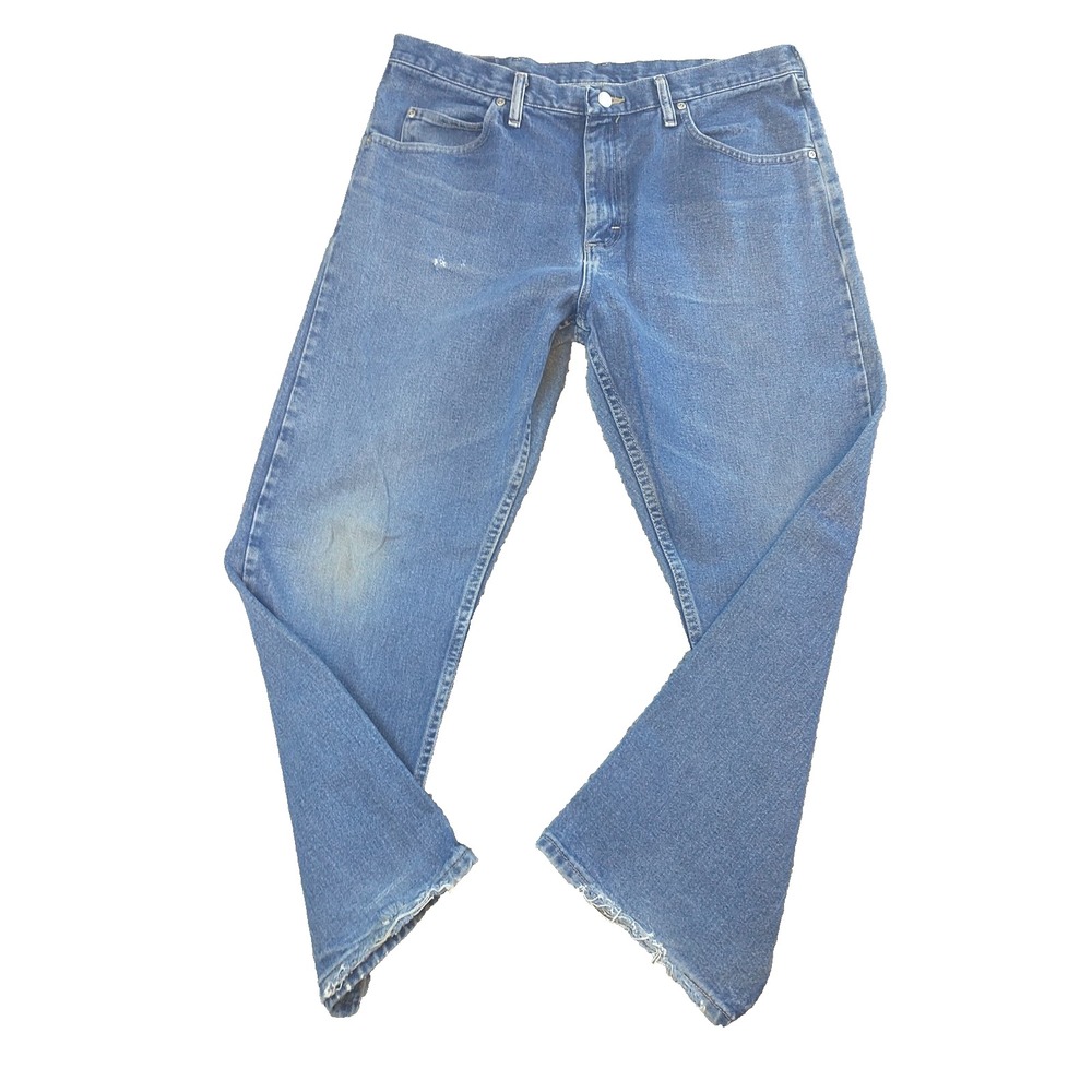 Wrangler Relaxed Fit Blue Denim Jeans